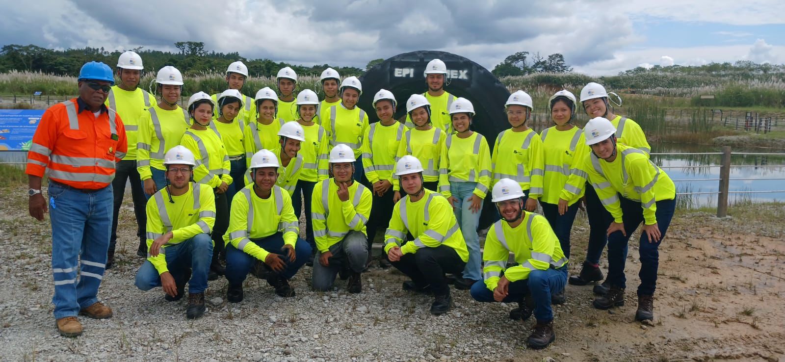 Gira Académica a la Empresa Cemex, Calzada Larga, Chilibre